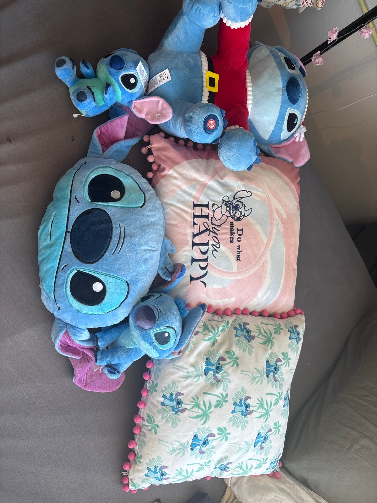 Grote Stitch Knuffel Collectie met Kussens, Ophalen, Gebruikt, Disney, Overige typen