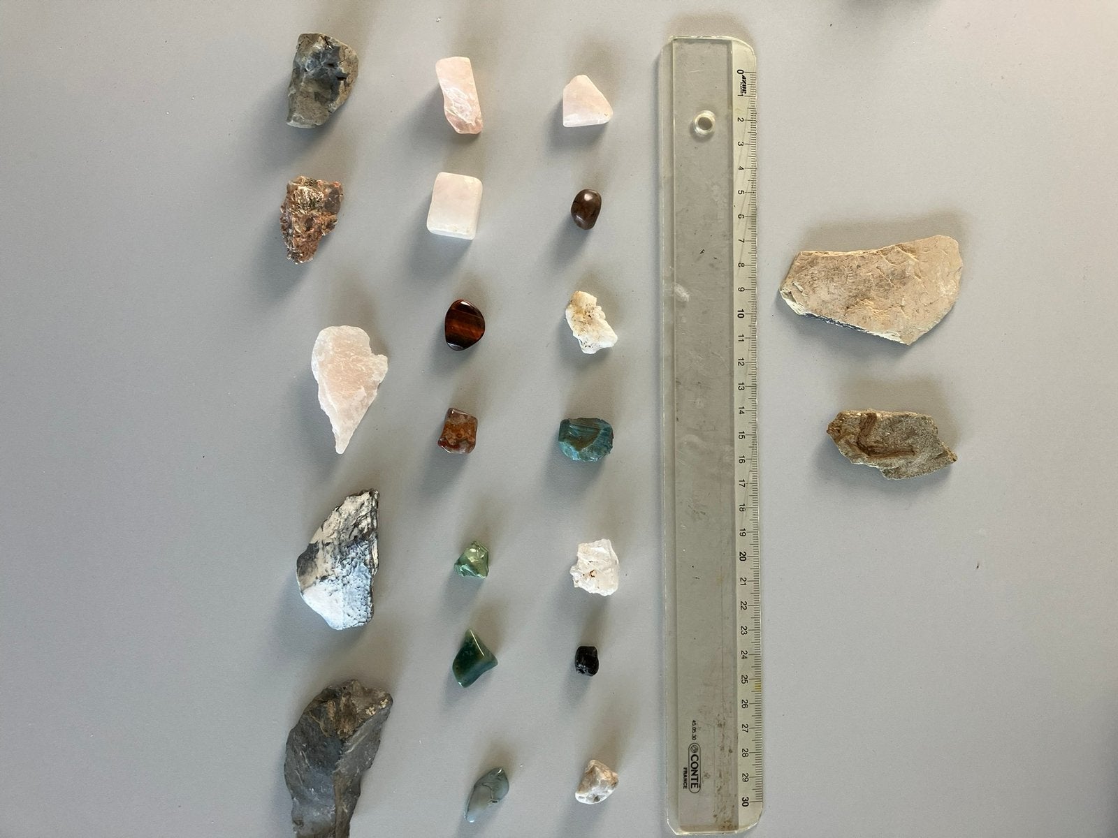 Kleine verzameling mineralen, schelpen en koraal, Verzamelen, Ophalen, Mineraal