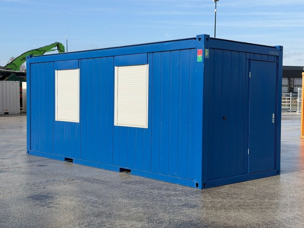 Schaftunit / kantoorunit / unit 20 ft, Ophalen