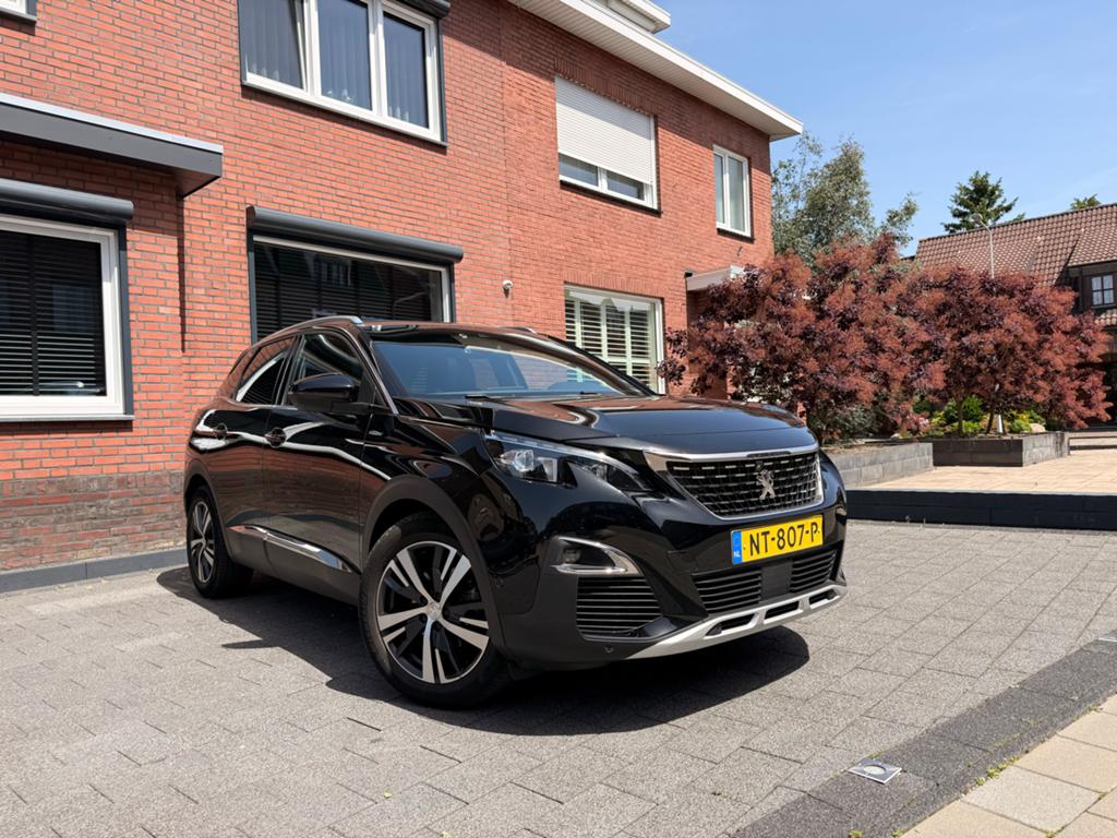 Peugeot 3008 1.6 E-thp 121KW/165PK Eat6 2017 Zwart, Auto's, Zwart, 4 cilinders, Zwart, Particulier