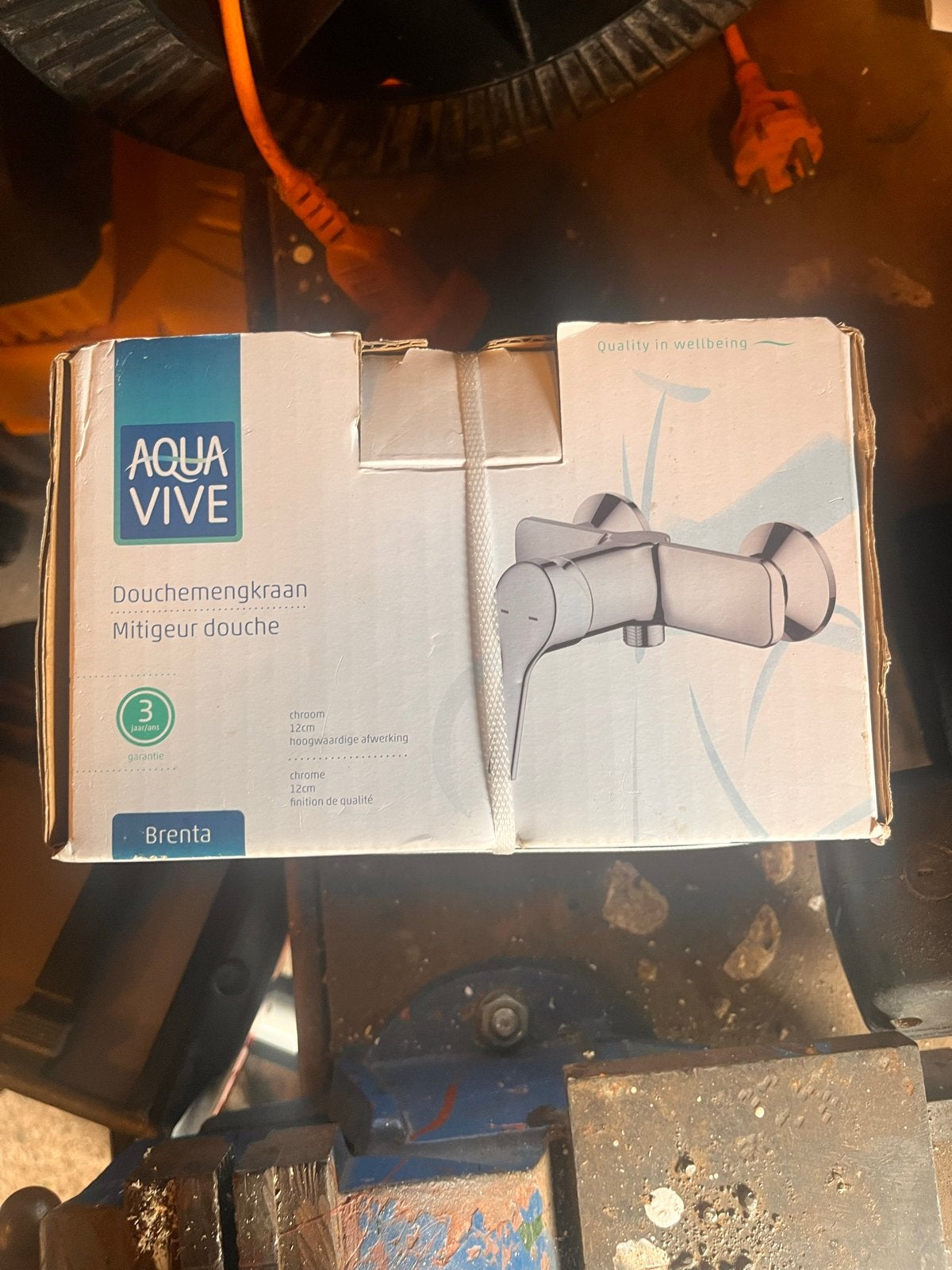 Aquavive Brenta Douchemengkraan Chroom, Ophalen, Nieuw, Chroom, Kraan