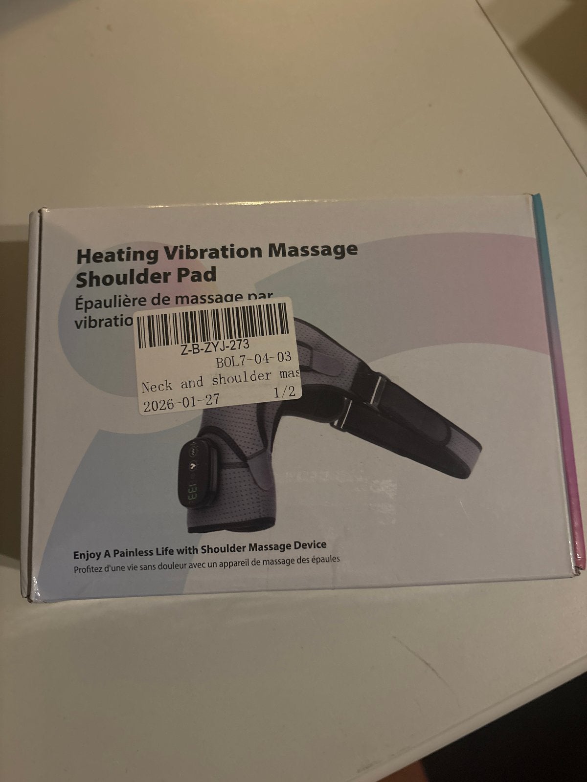 Nieuw Verwarmd Vibratie Massage Schouderkussen, Ophalen of Verzenden, Nieuw, Apparaat