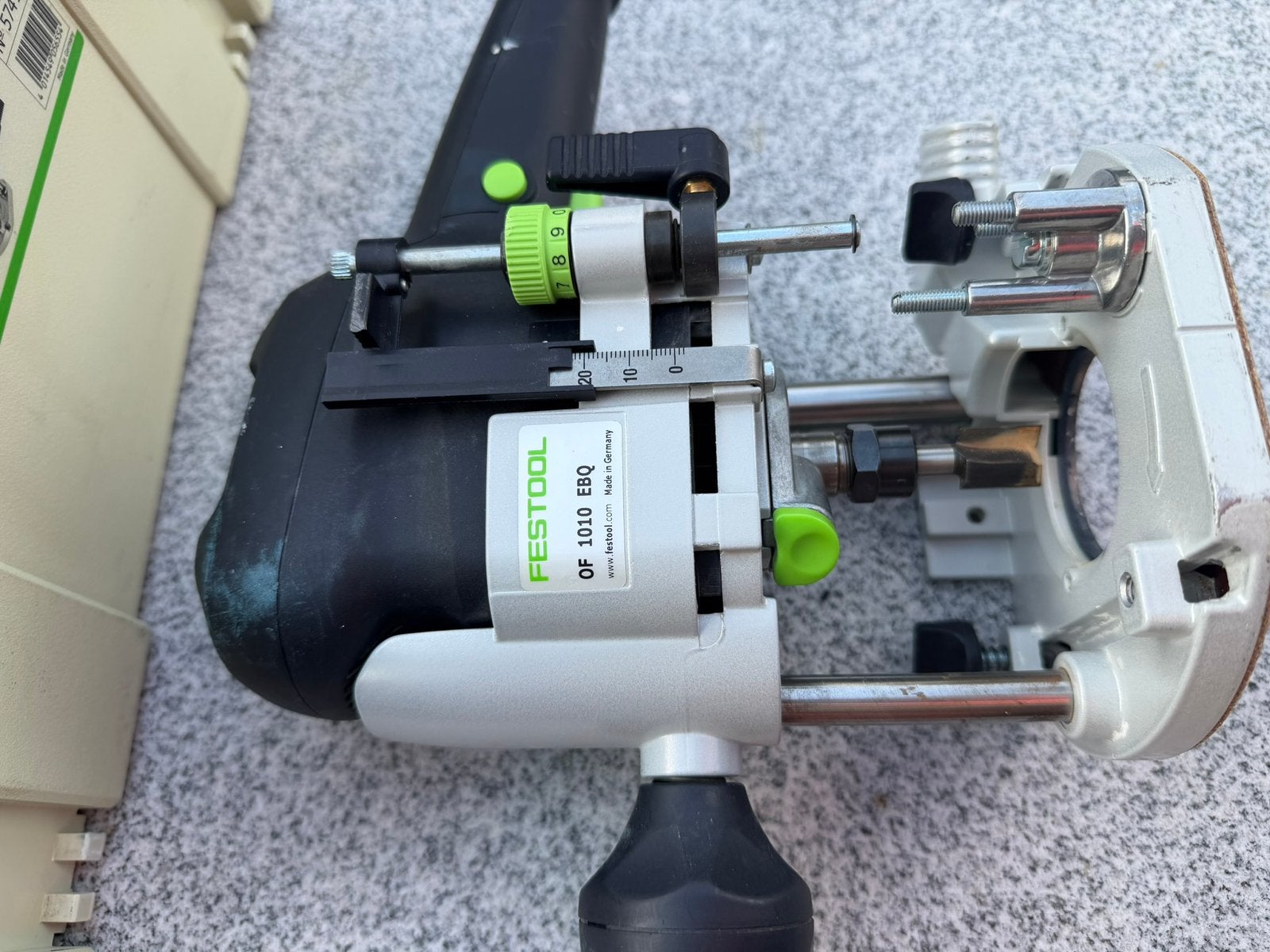 Festool Bovenfrees OF EBQ-Plus Bovenfrees, Ophalen, Gebruikt, Elektrisch, Bovenfrees