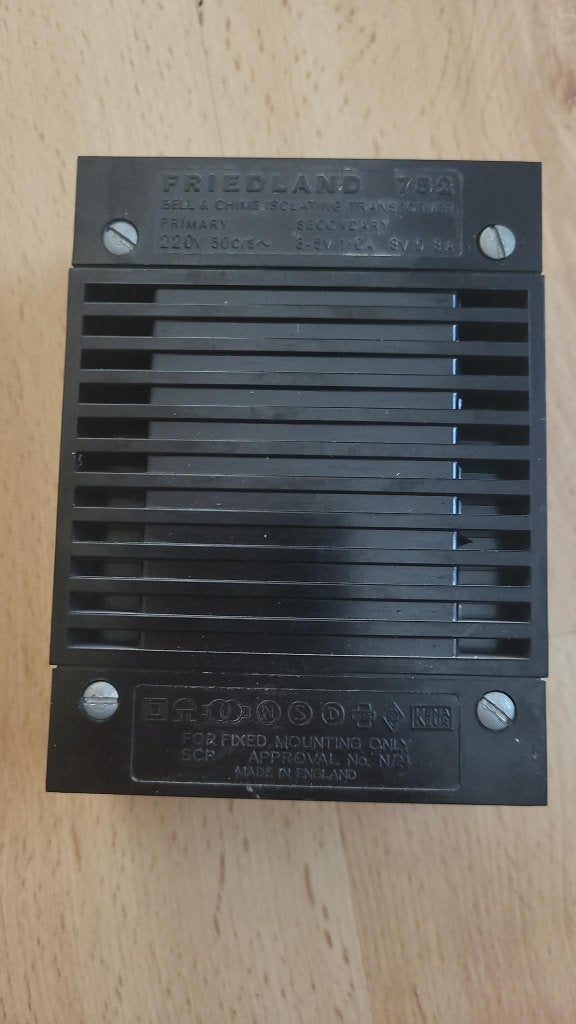 Beltrafo Friedland 752 3/5/8 V, 1 A, Ophalen of Verzenden, Gebruikt, Overige merken, Overige typen