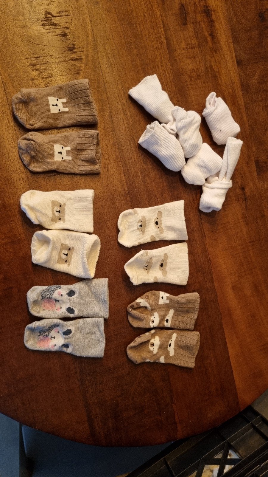 Babysokjes met diverse patronen wibra en Zeeman, Gebruikt, Jongetje of Meisje, Ophalen of Verzenden, Sokjes