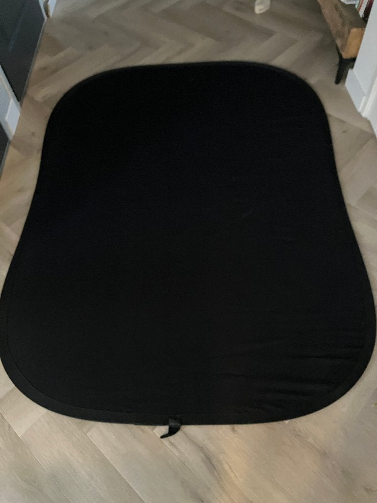 Black white screen - 200 x 140 cm, Ophalen, Zo goed als nieuw, Opvouwbaar, Achtergrond