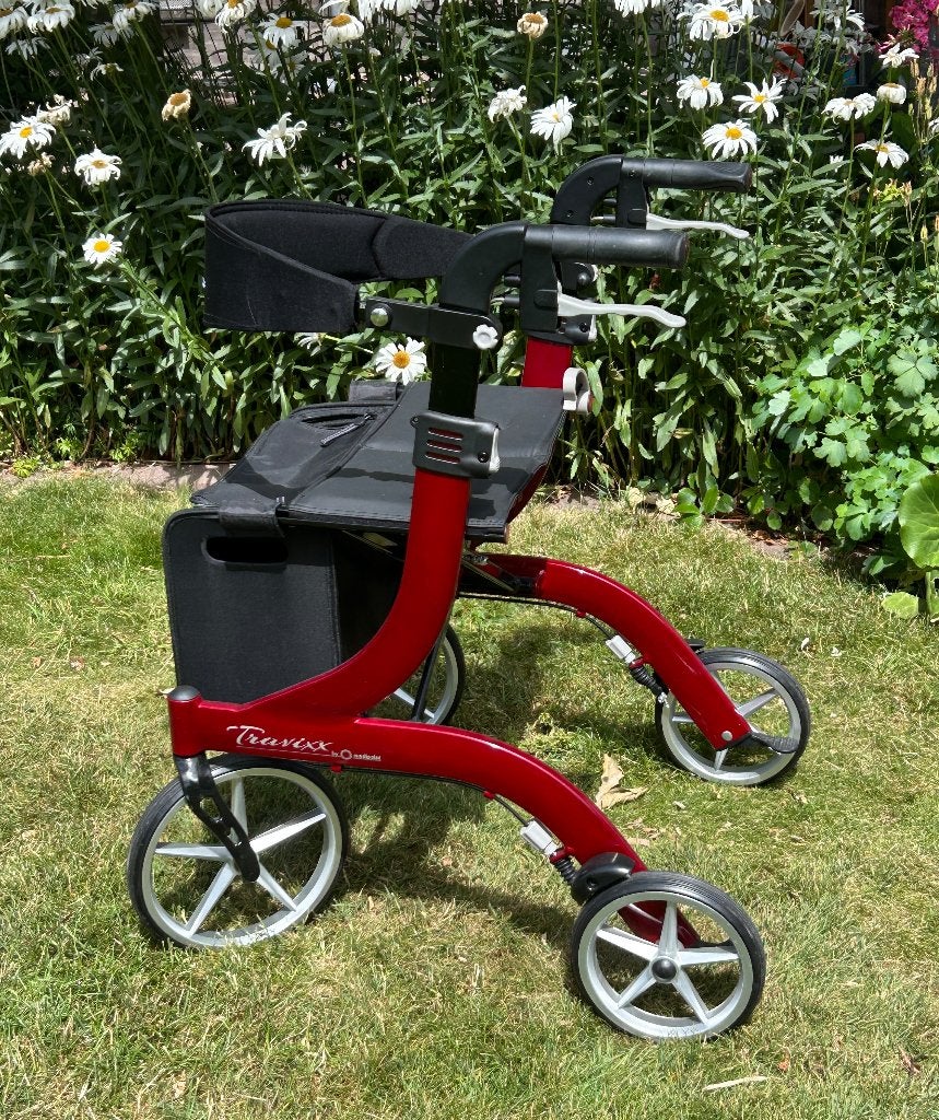 Rollator Travixx S Deluxe, Diversen, Rollators, Ophalen, Lichtgewicht, Zo goed als nieuw