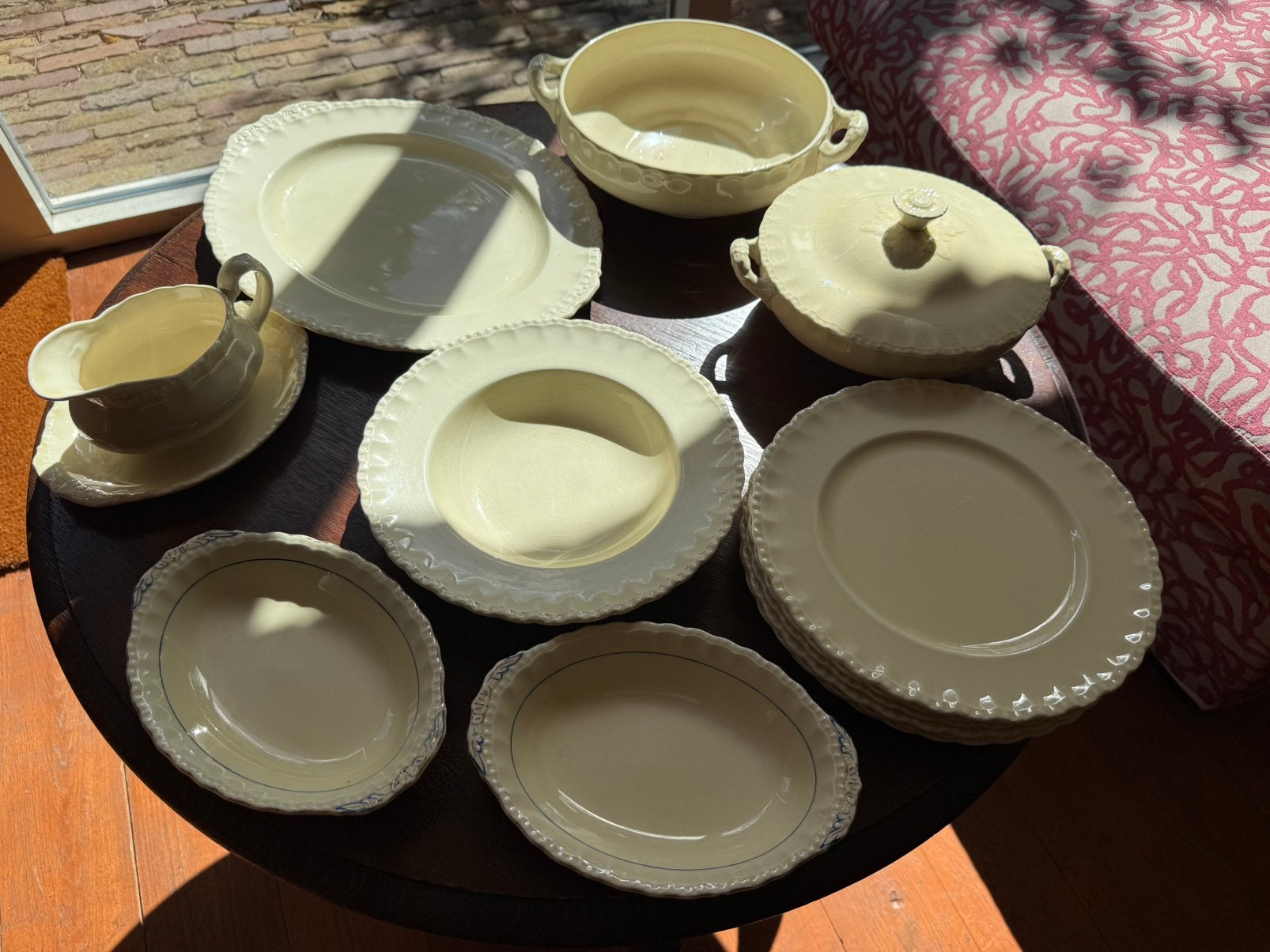 Grindley England servies off white, Antiek en Kunst, Ophalen of Verzenden