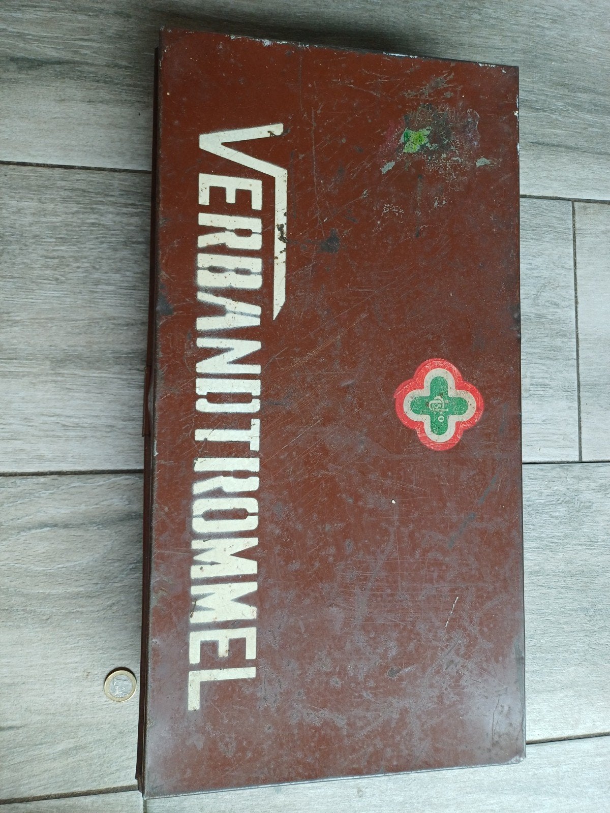Vintage Verbandtrommel A - Koninklijke Fabriek, Ophalen of Verzenden