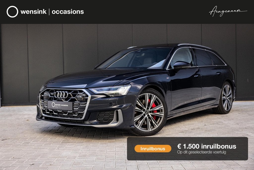 Audi A6 Avant 55 TFSI e quattro S edition Competition | Magn, Auto's, Audi, Automaat, Gebruikt, Euro 6, Hybride Elektrisch/Benzine