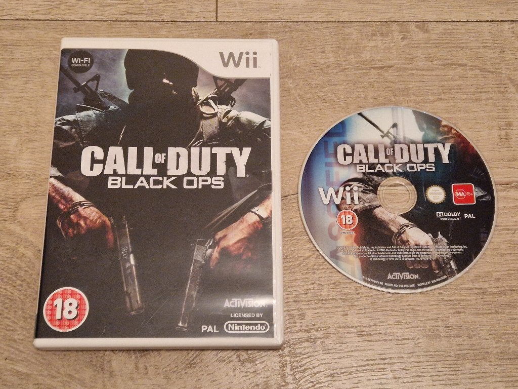 Call of Duty black OPS (Nintendo WII game), Spelcomputers en Games, Games | Nintendo Wii, Vanaf 18 jaar, Shooter, Ophalen of Verzenden