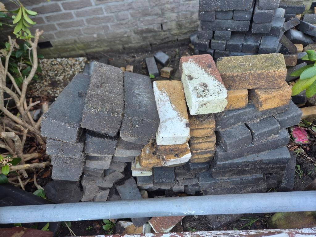 Gebruikte klinkers en terrastegels, Ophalen of Verzenden