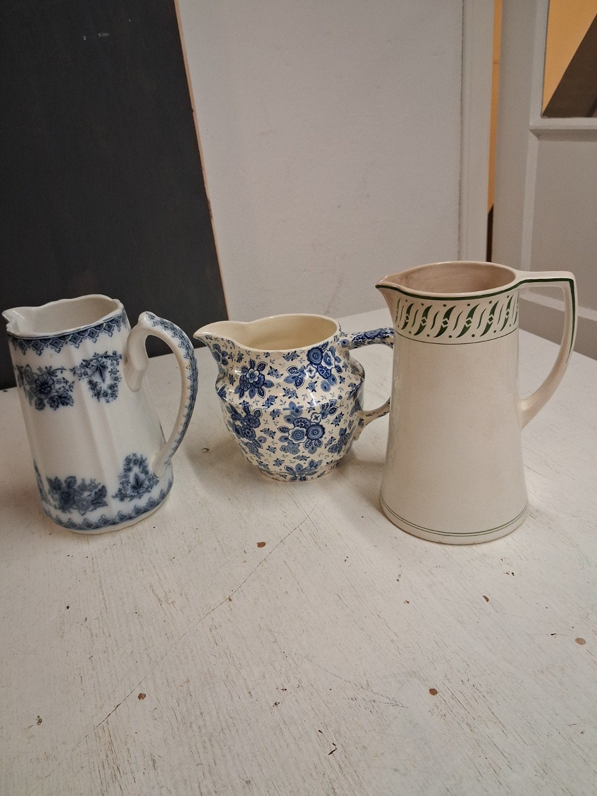 3 waterkannen societe en  regout, Ophalen of Verzenden