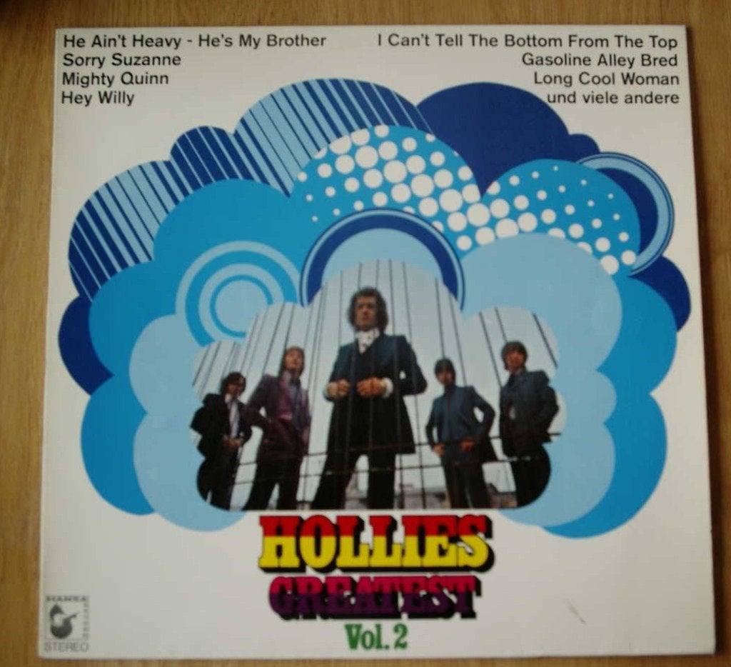 LP Hollies Greatest vol.2, Ophalen of Verzenden, Gebruikt, 12 inch, LP