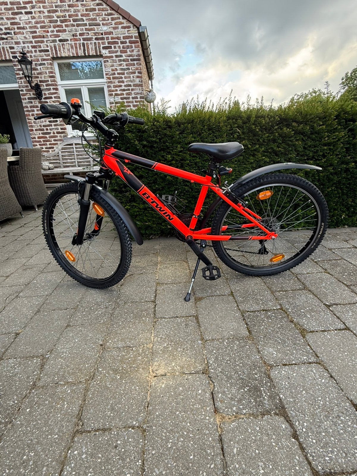 Rockrider 500 24 inch, Fietsen en Brommers, Fietsen | Crossfietsen en BMX, Ophalen, Gebruikt, Staal, Velgrem
