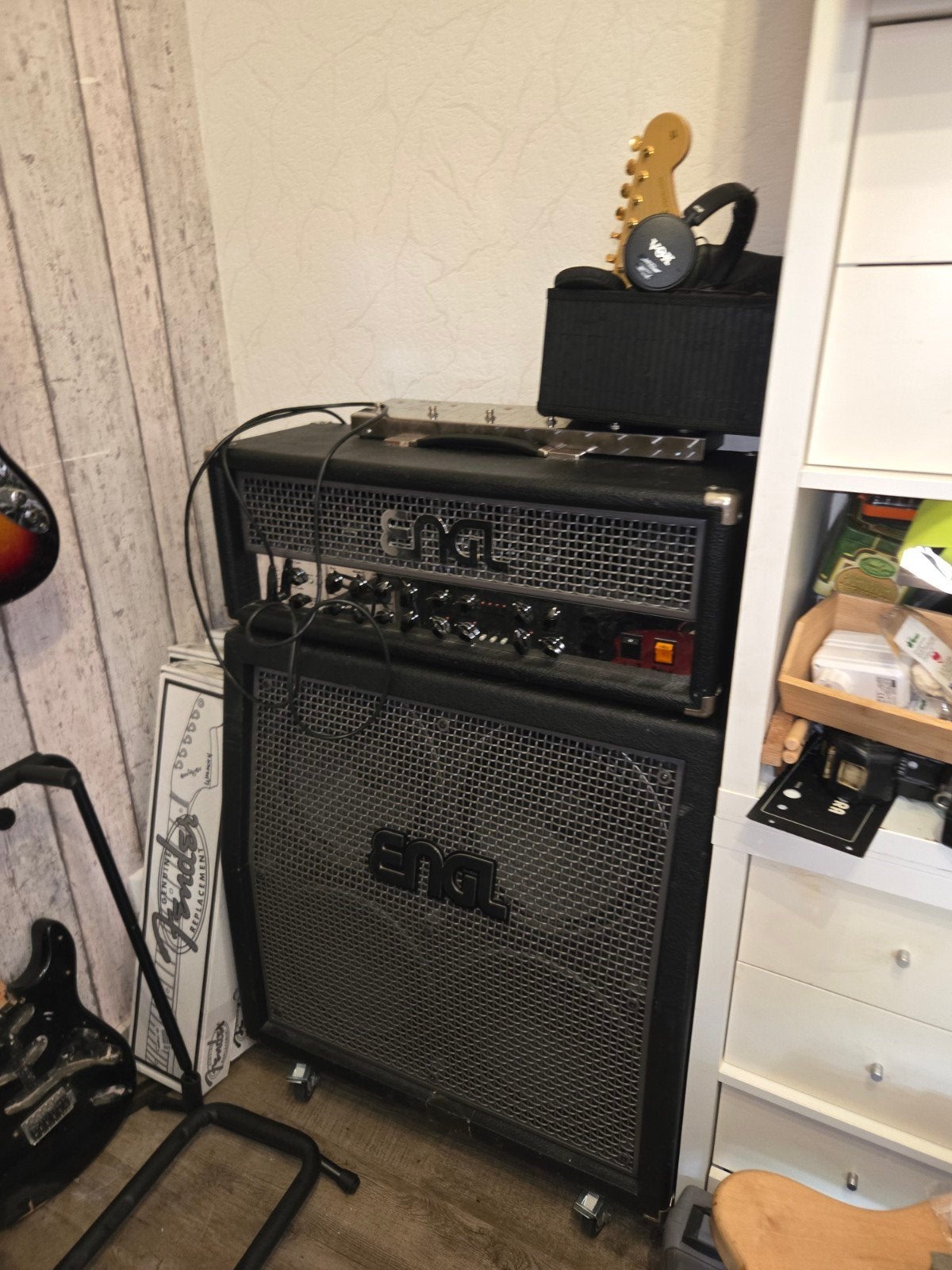 engl powerball + z5 switch + 4x12 cab, Ophalen of Verzenden, Zo goed als nieuw, 100 watt of meer