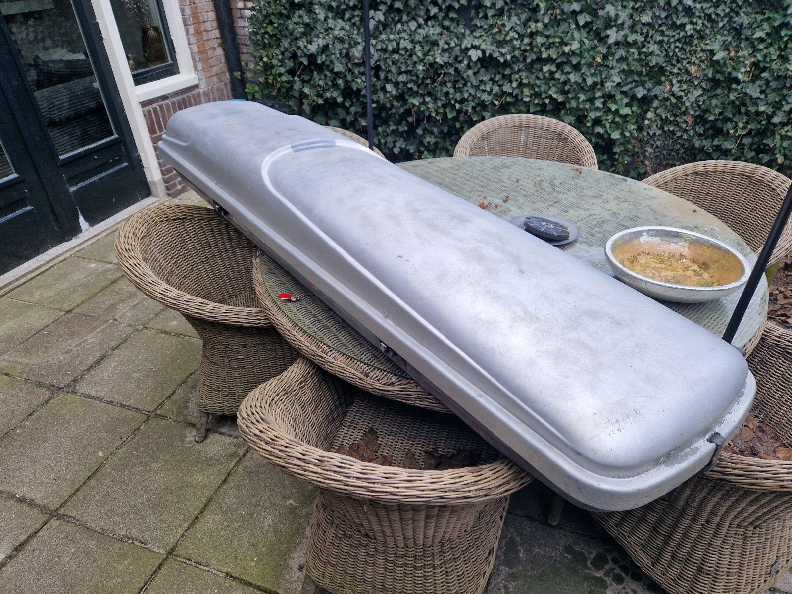 Dakkoffer inclusief dakdragers - Farad, Ophalen, Gebruikt