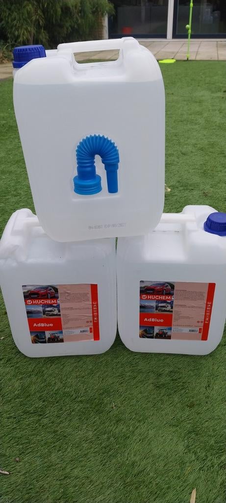 Nieuwe 10L AdBlue Cans met Schenktuit - 3 Stuks Beschikbaar, Auto-onderdelen, Overige Auto-onderdelen, Ophalen of Verzenden