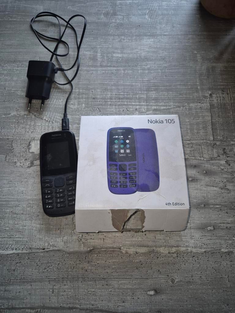 Nokia 105 (4e editie) - Eenvoudige en betrouwbare telefoon, Telecommunicatie, Ophalen of Verzenden