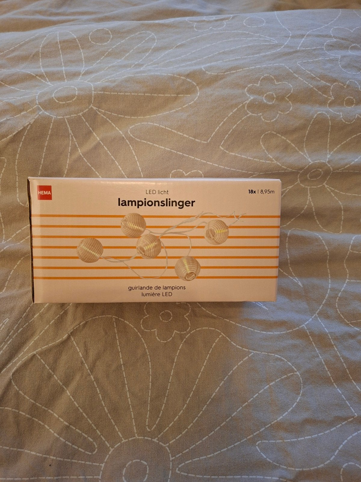 HEMA LED lampionnen slinger op zonne-energie, Zonne-energie, Kunststof, Minder dan 50 watt, Nieuw