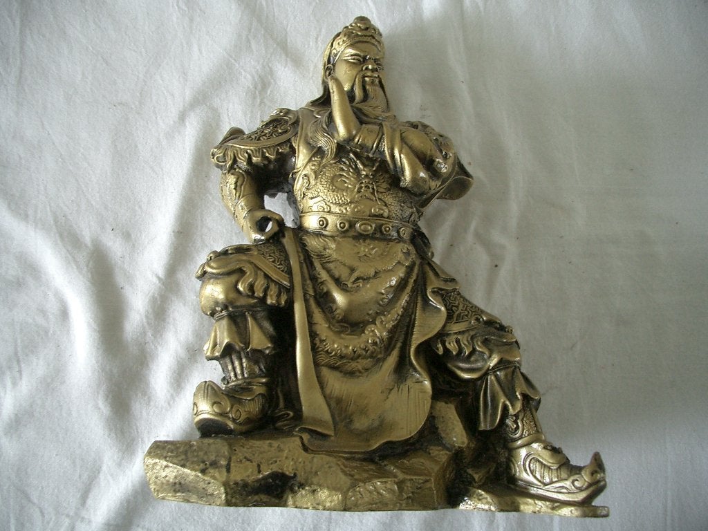 beeld china landheer aardewerk verzamelen sfeer decoratie, Ophalen of Verzenden, Zo goed als nieuw, Mens
