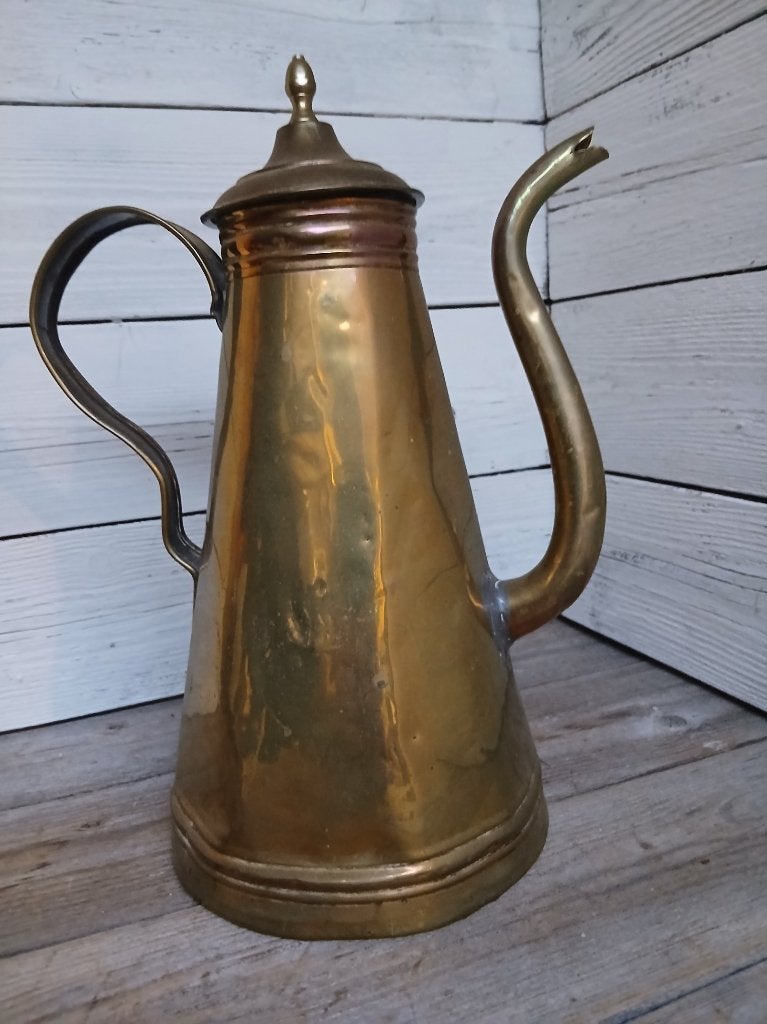 Koperen schenkkan tussen 1880-1920., Ophalen of Verzenden