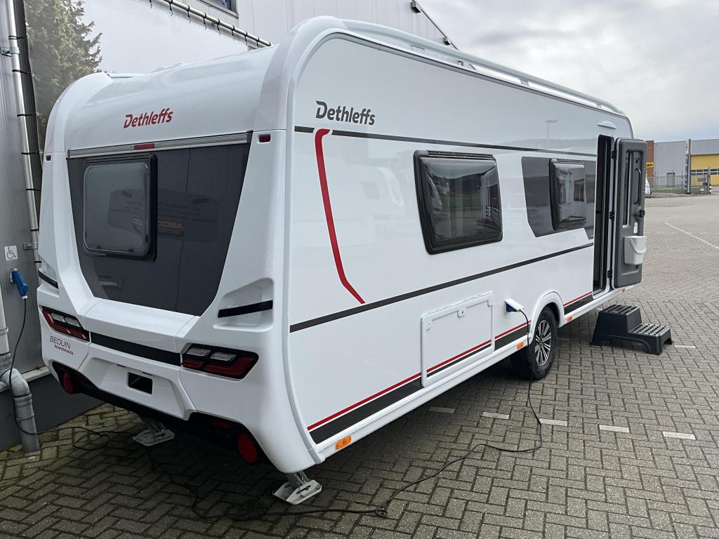 Dethleffs Beduin Scandinavia 550 BET MOVER-AIRCO-LUIFEL-ALDE, Caravans en Kamperen, Caravans, Rondzit, Schokbreker, Bedrijf, Tot en met 3