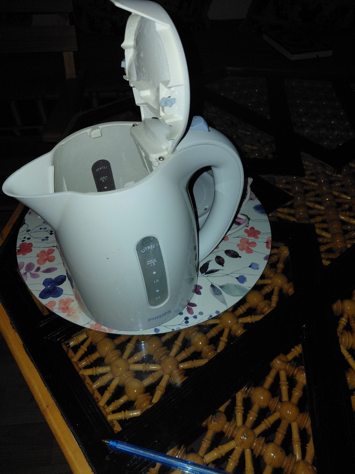 Philips waterkoker, Witgoed en Apparatuur, 1 tot 2 liter, Ophalen