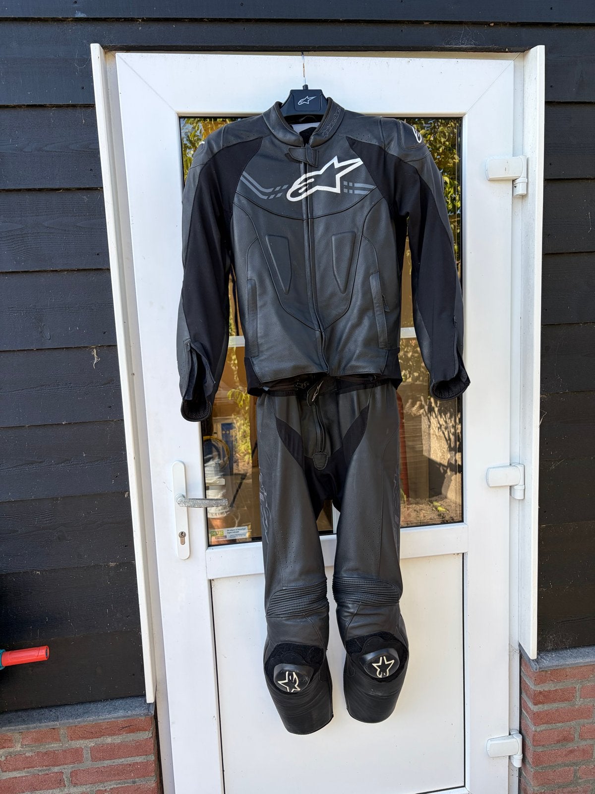 Alpinestars motorpak (maat 48) en laarzen (maat 43), Motoren, Kleding | Motorkleding, Ophalen, Tweedehands, Heren, Combipak