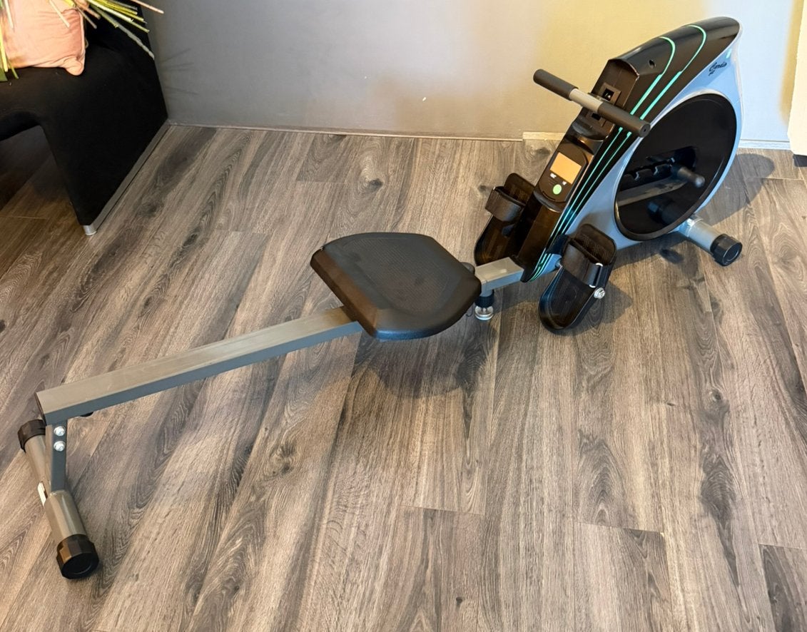 TUNTURI Roeitrainer Cardio Fit R20 inklapbaar bijna nieuw, Ophalen, Benen, Zo goed als nieuw, Metaal