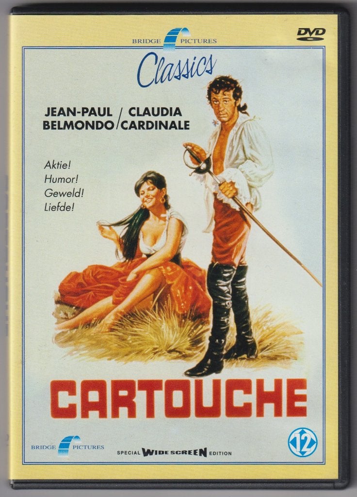 Cartouche ( Jean-Paul Belmondo / Claudia Cardinale ), Alle leeftijden, Nederlands, Ophalen of Verzenden, Zo goed als nieuw