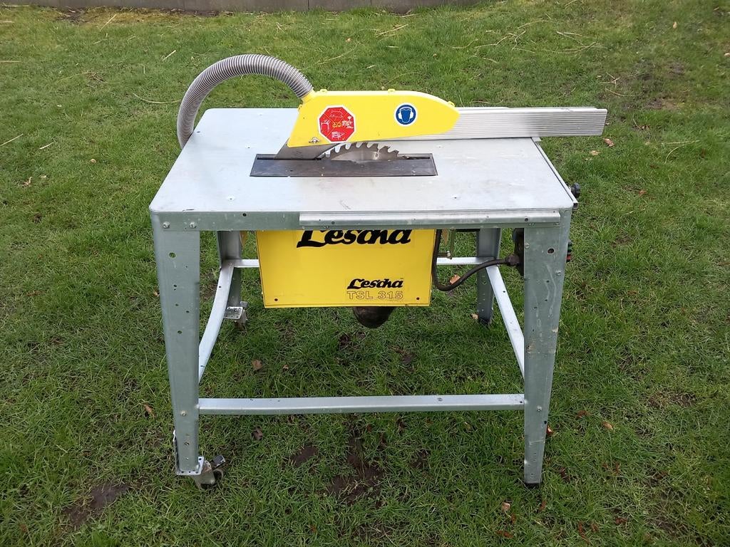 Zaagtafel Lesga 315 - Robuuste Tafelzaag, Ophalen, Gebruikt, Cirkelzaag, 70 mm of meer