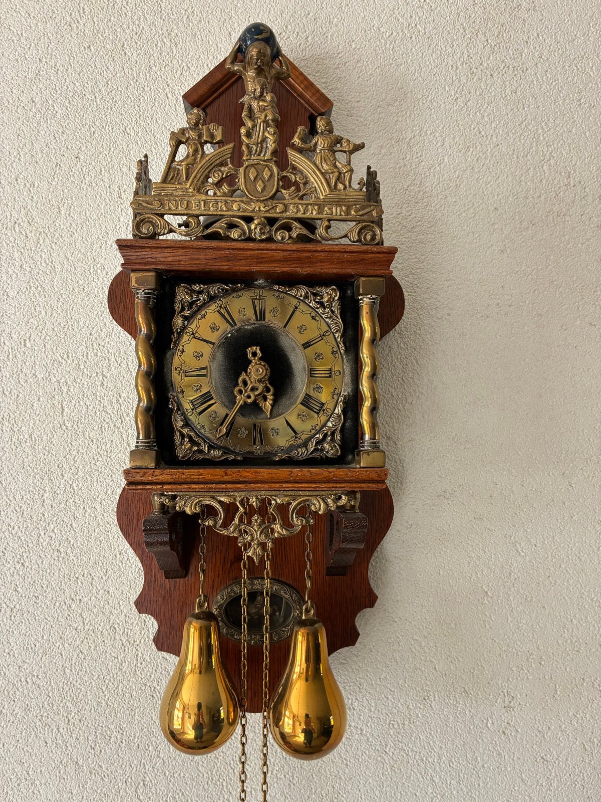 Zaanse klok- Prachtig Decoratief Stuk, Antiek en Kunst, Ophalen
