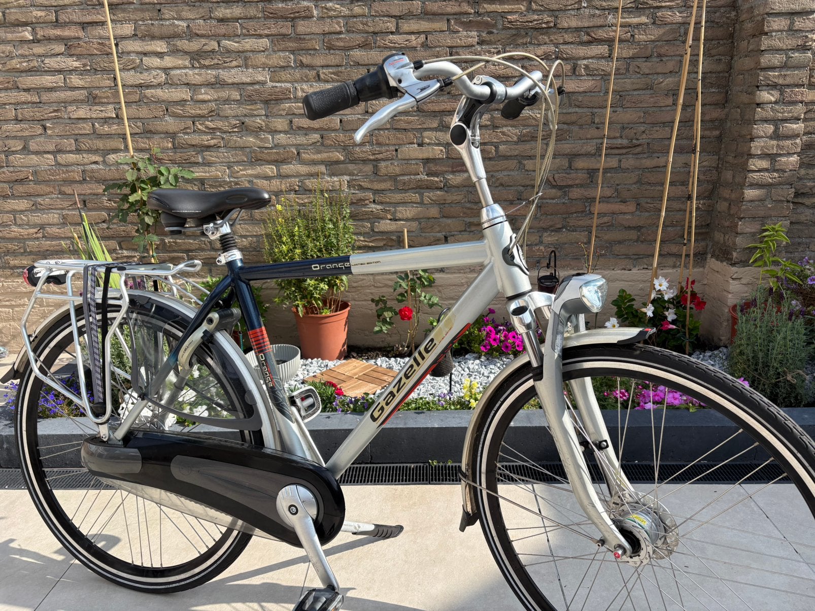 Gazelle orange, Fietsen en Brommers, Ophalen, Versnellingen, Zo goed als nieuw, Gazelle