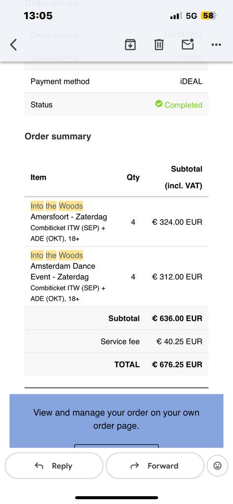 4x Into the woods combitickets Amersfoort & ADE, Drie personen of meer