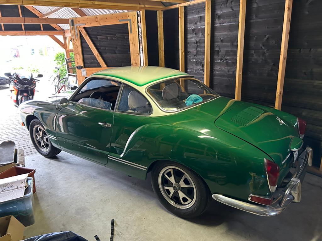 1970 Karmann Ghia, Achterwielaandrijving, Overige modellen, Handgeschakeld, 1500 cc