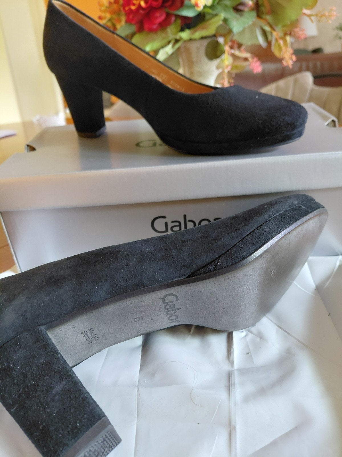 Gabor pumps zwart, maat 5., Kleding | Dames, Schoenen, Pumps, Verzenden, Zwart, Gabor
