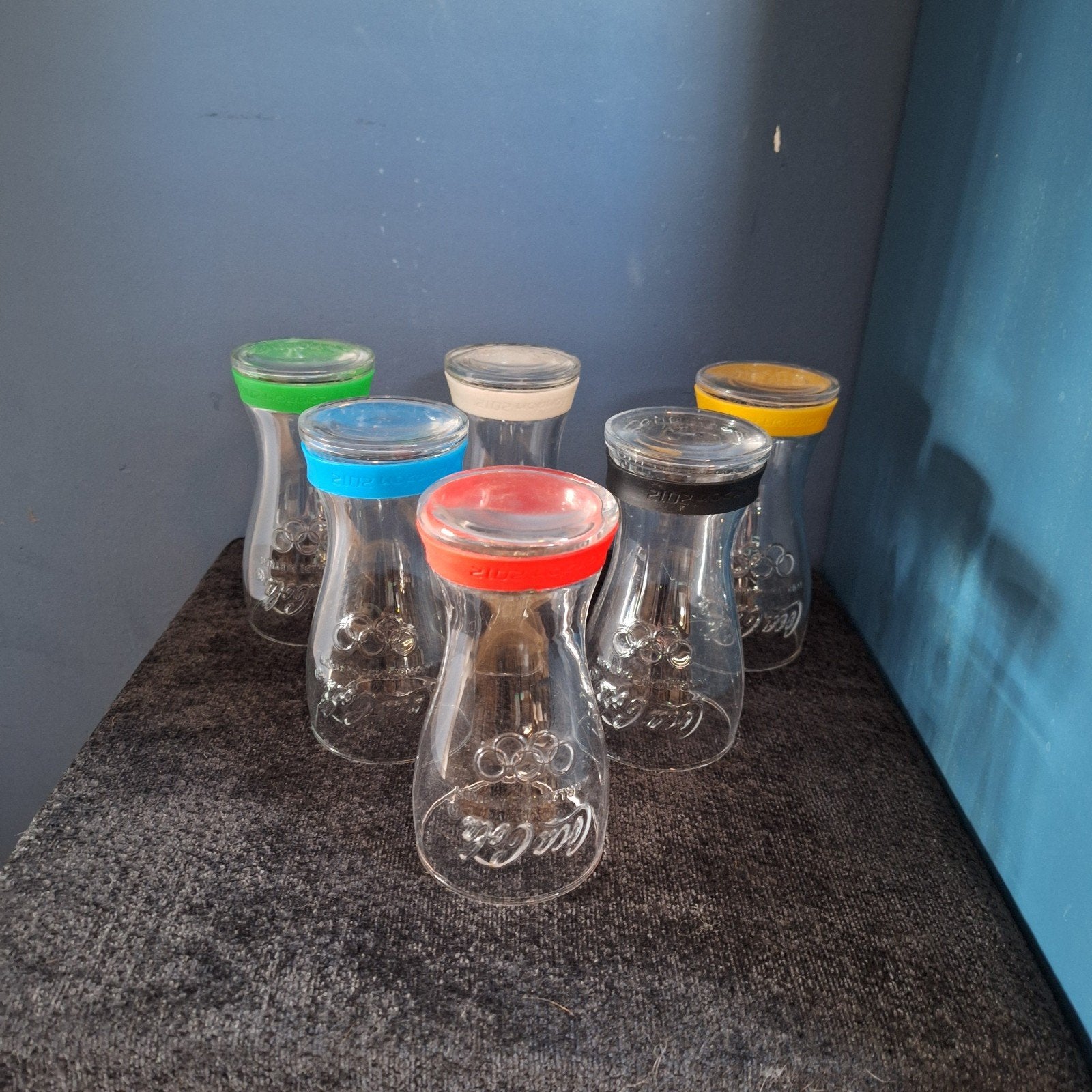 Grote  collectie Coca-Cola glazen McDonald's, Ophalen