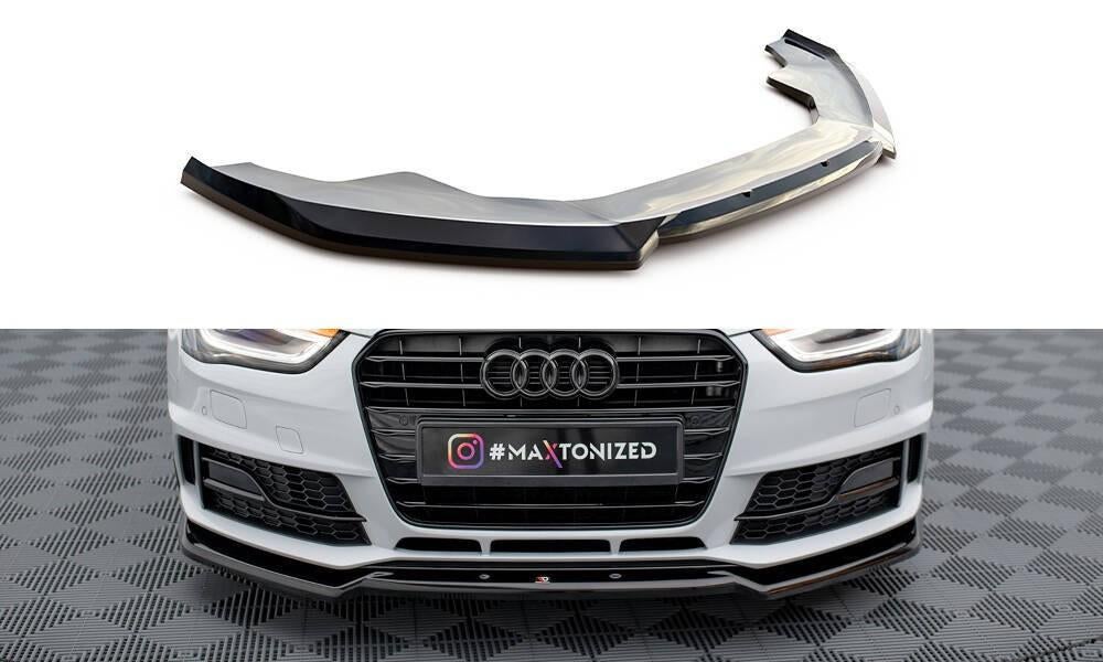 Voorlip sideskirt diffuser spoiler Audi A4 Competition 11-15, Ophalen of Verzenden