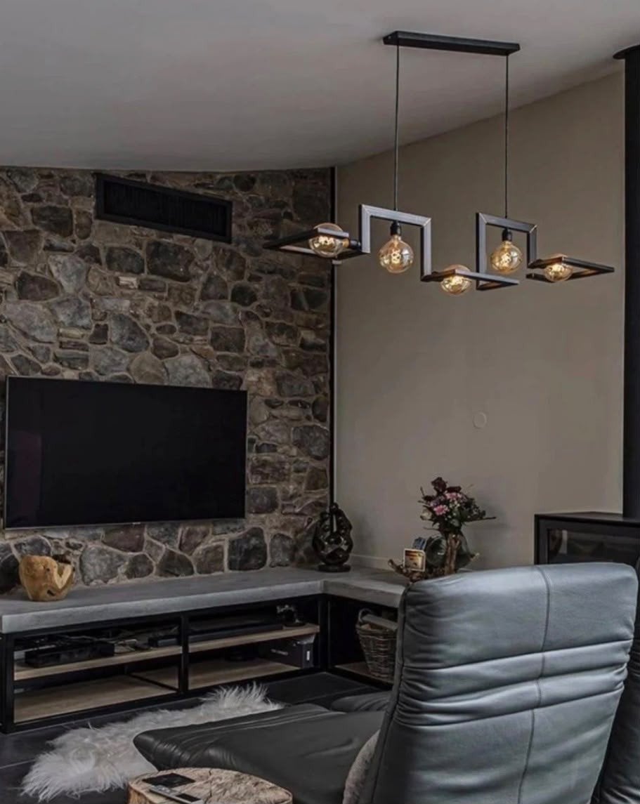 Industriële Hanglamp, Ophalen, Industrieel, Modern, E27 (groot), Zo goed als nieuw