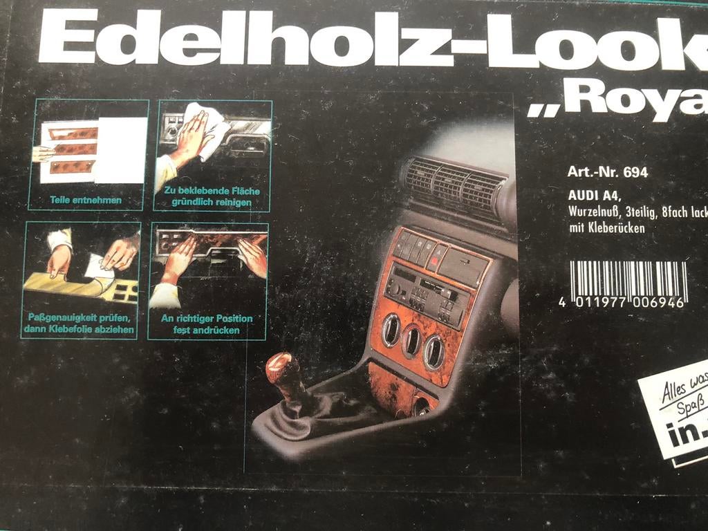 Audi A4 interieur lijsten hout Nieuw, Ophalen of Verzenden, Nieuw, Audi