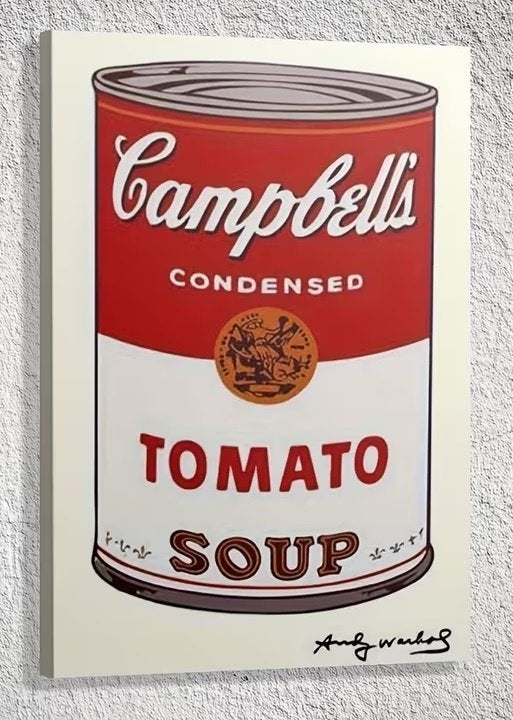 Andy Warhol - Campbell's Tomato Soup - Canvas Schilderij, Verzenden
