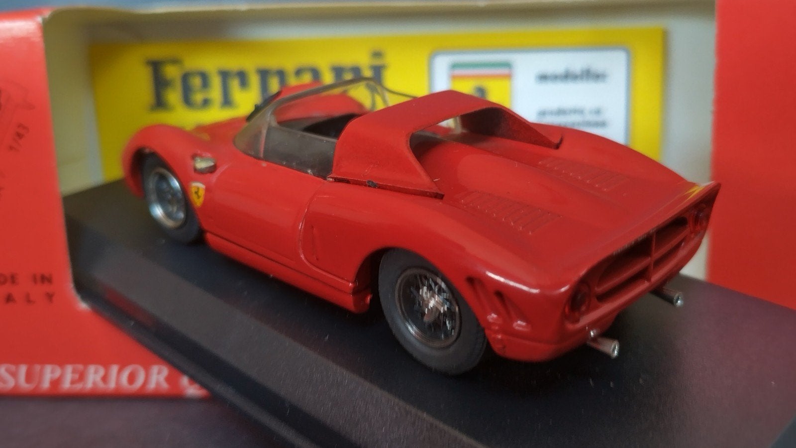 Ferrari P2 Prova 1:43 Best Models Pol, Overige merken, Auto, Verzenden, .