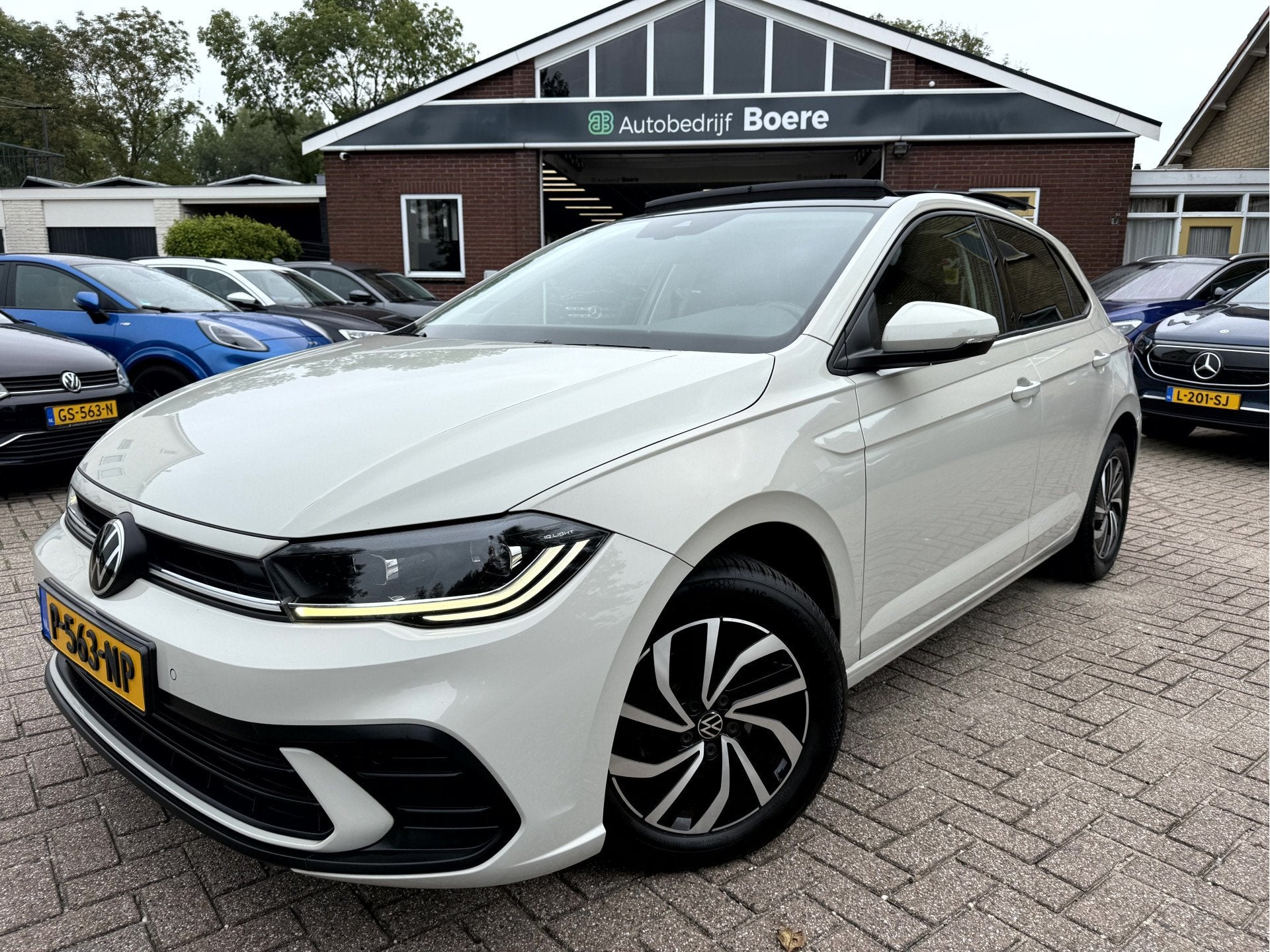 Volkswagen Polo 1.0 TSI Life Business NL Auto, Panoramadak,, Dealer onderhouden, Gebruikt, 1104 kg, Bedrijf
