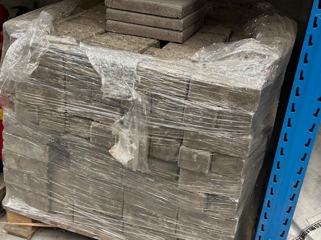 klinkers halve pallet, Ophalen, Gebruikt, Beton, Klinkers