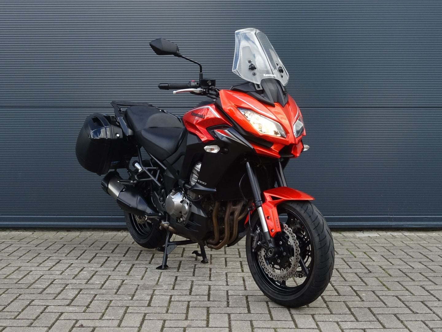 KAWASAKI VERSYS 1000 ABS 2017 kofferset middenbok, 4 cilinders, Motorrijbewijs A, Bedrijf, Onbekend