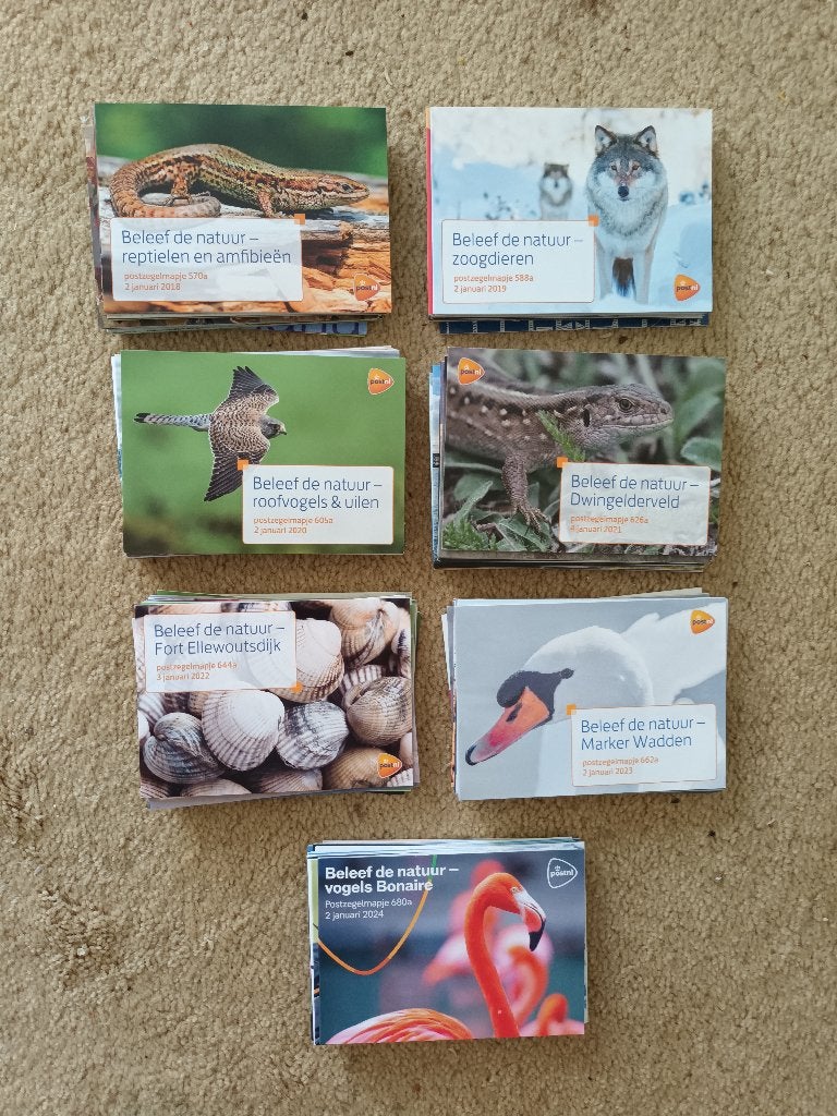 Postzegelmapjes uit jaren 2018 t/m 2024 > LEES !, Postzegels en Munten, Verzenden, Na 1940, Postfris