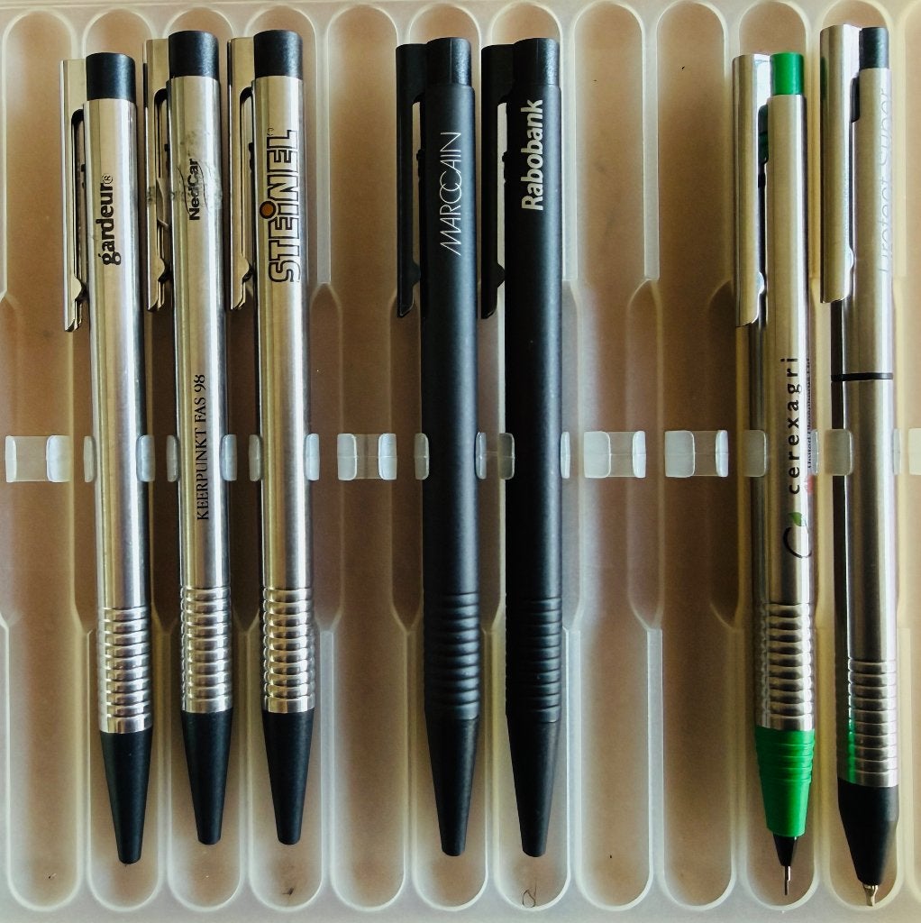 Lamy Logo balpennen en vulpotloden ~ Bijna gratis, Overige merken, Balpen, Nieuw, Ophalen of Verzenden