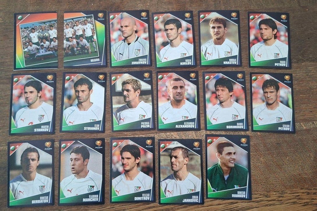 Panini UEFA Euro 2004 Voetbalplaatjes, Ophalen of Verzenden, Zo goed als nieuw, Buitenlandse clubs, Poster, Plaatje of Sticker