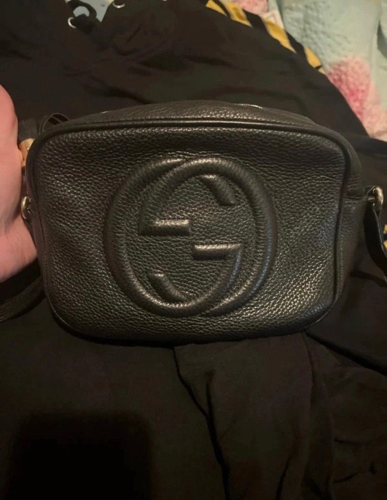 Gucci soho disco bag, Ophalen of Verzenden, Zo goed als nieuw, Zwart, Schoudertasje